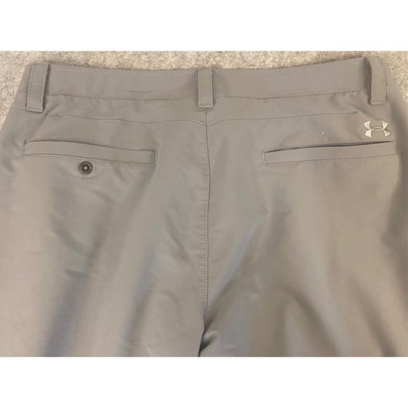 Under Armour Drive Performance‎ Gray Golf Pants Athletic Fit Size 38x32 - Picture 6 of 8